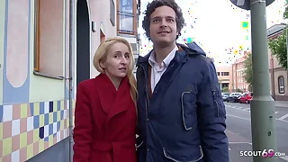 GERMAN SCOUT - ROUGH ANAL FOR SKINNY MILF AT High-pressure CASTING